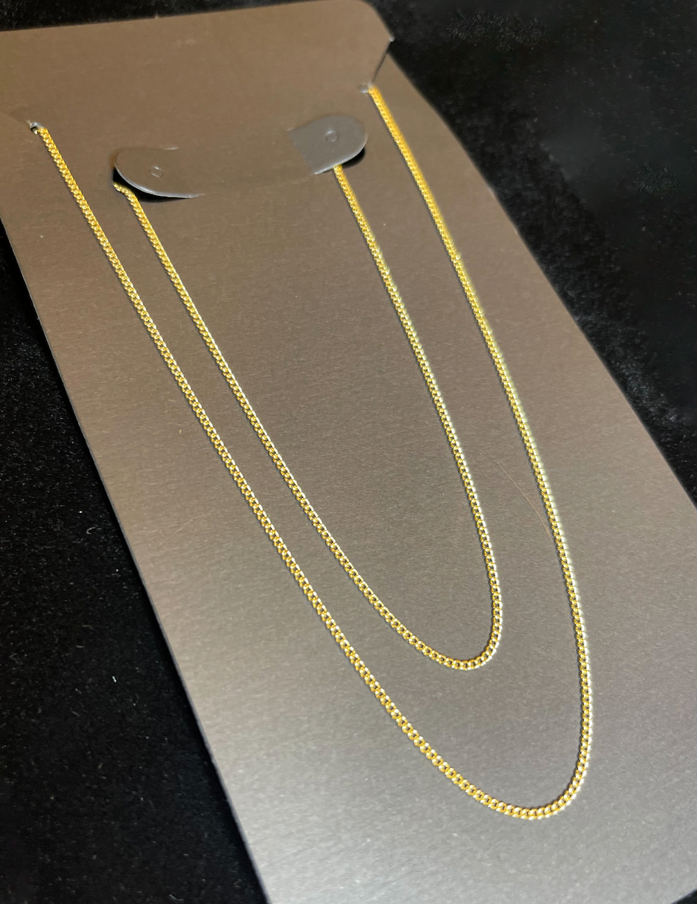 Lazzo Necklace 2mm 18in (Rope)