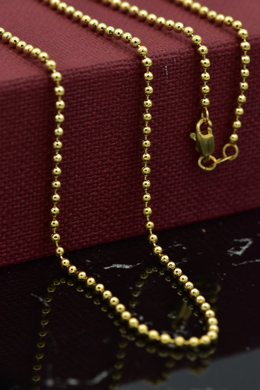 Italian Ball Bead Chain Classic 26in