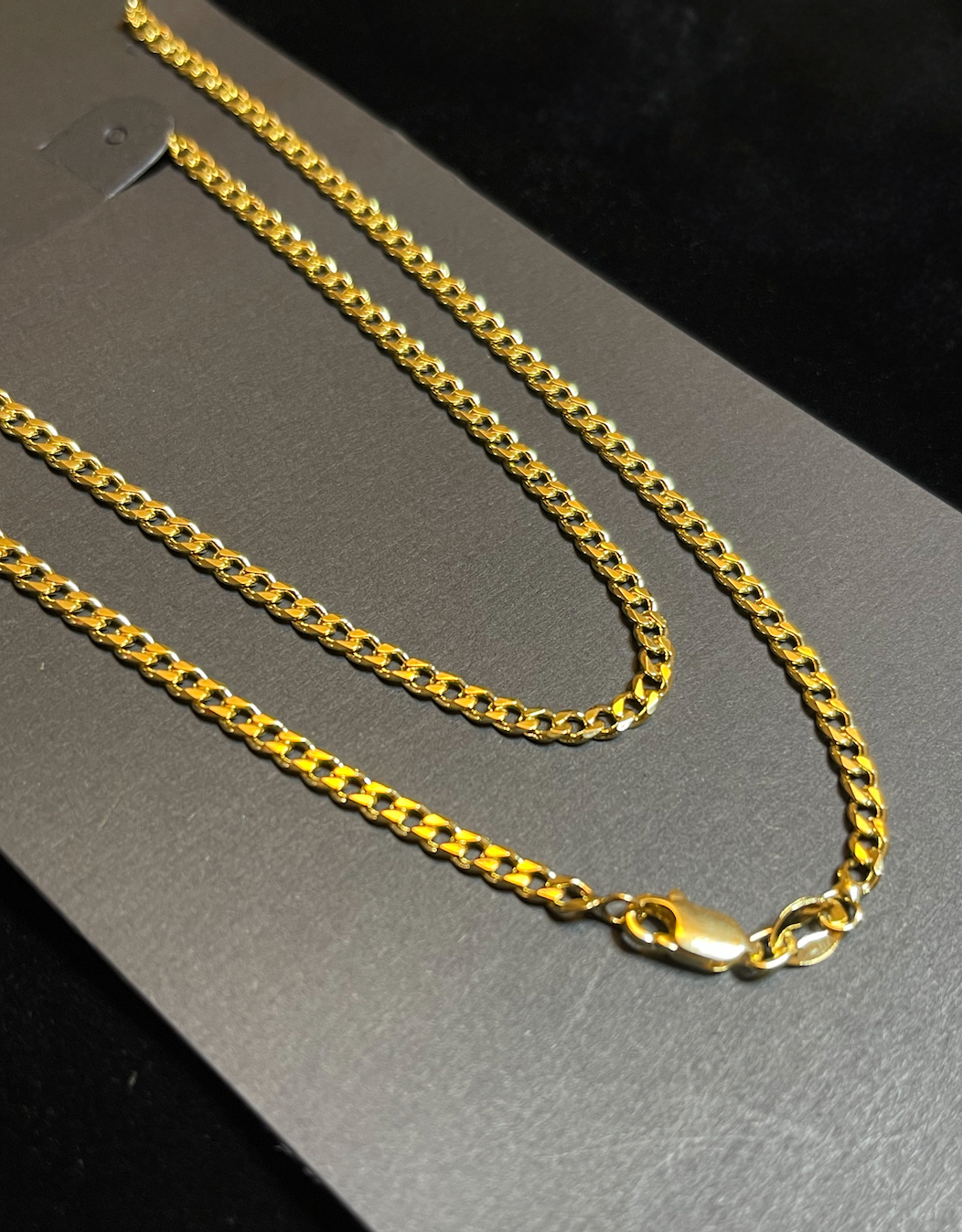 Cuban Style Link Necklace 3mm 24in