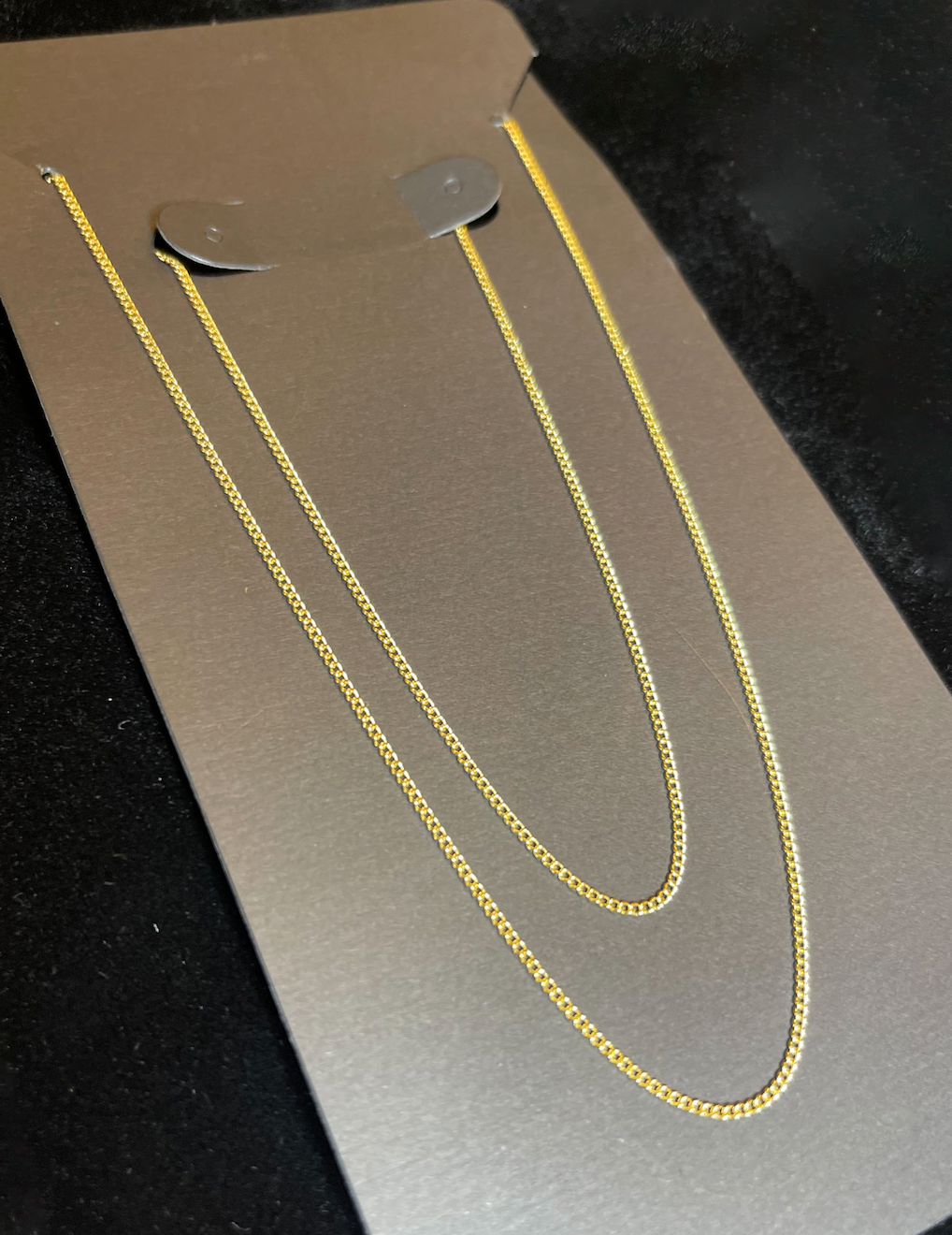 Lazzo Necklace 2mm 24in (Rope)